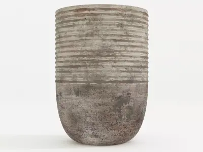 Elegant Ceramic Vase 3D model purchase