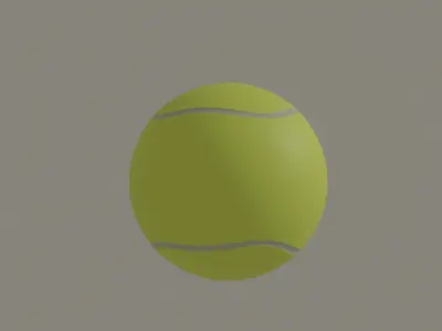 Tennisball 3D model