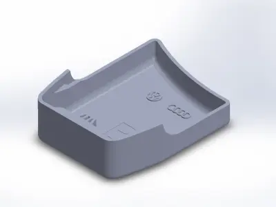 Golf 1 bumper ending Free 3D print model