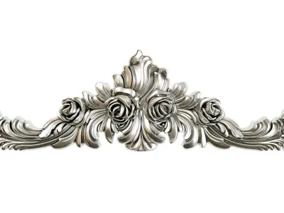 Classic carved 215 3D model