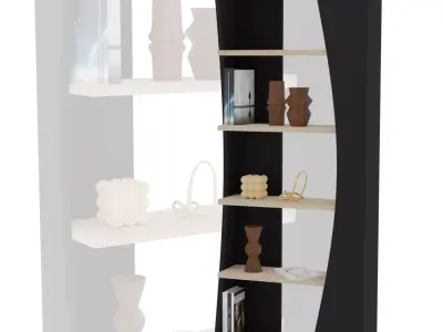 Nestor bookcase Free low-poly 3D model