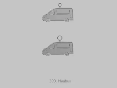 Vehicles Cars and Road Vehicles Pendant Pack Original Blend 3D print model