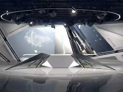 Virtual Studio 30 PBR Low-poly 3D model