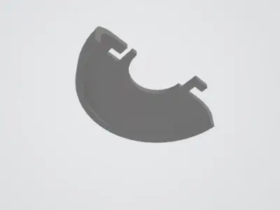 cover for free floating stairs Free 3D print model