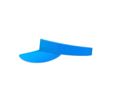 Visor Cap Low-poly 3D model