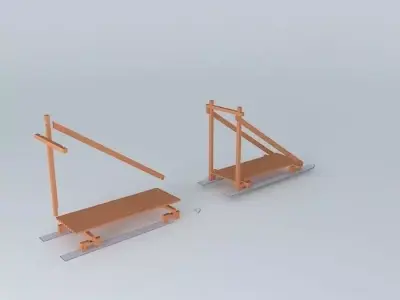 Klondike Sled Free 3D model