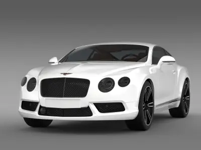 Bentley Continental GT V8 2013 3D model