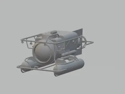 2 Submarines Free 3D print model