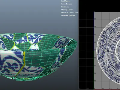 Kintsugi 3d model 3D model