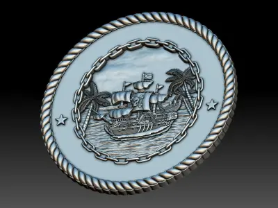 CG Puerto Rico 3D print model