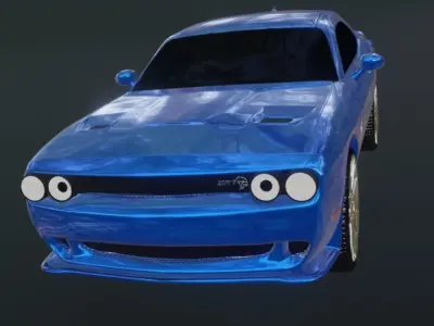 Dodge 2015 Challenger SRT 392 RWD 3D model