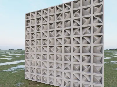 CONCRETE ROSTER PACK 01 3D model