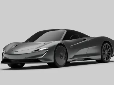 McLaren Speedtail 3D model