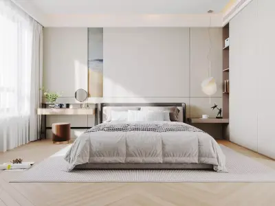 Bedroom Collection 07 For Unreal Engine 3D model