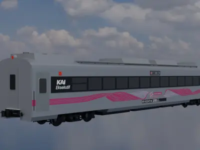 K1 SS New Gen Argo Bromo Anggrek 2023 3D model