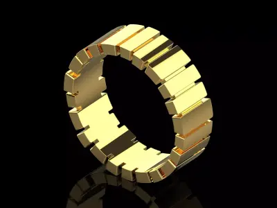 Gem Ring N130 3D print model