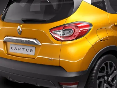 Renault Captur 2014 3D model