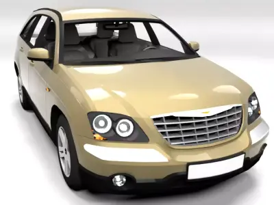 CHRYSLER PACIFICA 2003 Low-poly 3D model