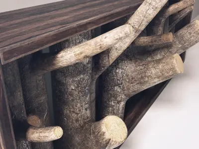 Branch hanger n1  3D model