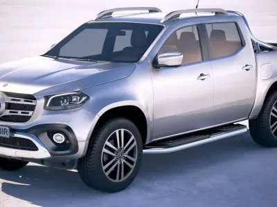 Mercedes X-Class 2018 3D model