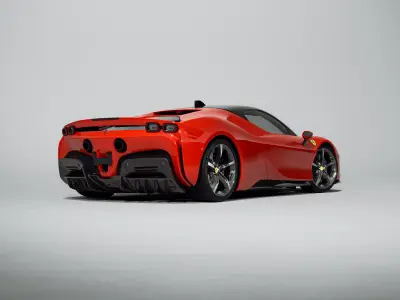 2021 Ferrari SF90 Stradale 3D model