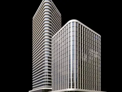 HighRise Building 3D model
