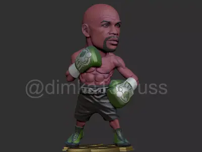 Floyd Mayweather 3D print model