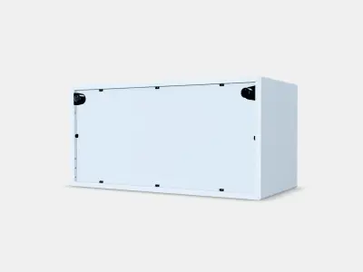 EKET Cabinet with 2 drawers 3 Low-poly 3D model
