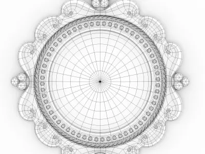 Torquoise Pendant  3D model