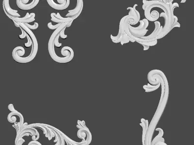 Trim Ornament 37 3D model