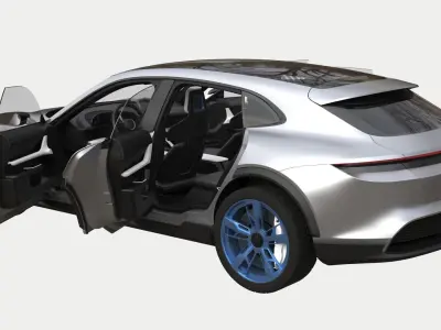 Porsche Mission E Cross Turismo 3D model