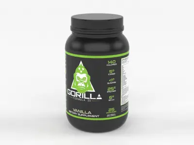 Protein Powder 3D model 184