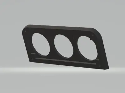 Custom watch frame for Volkswagen Golf 3 3D print model