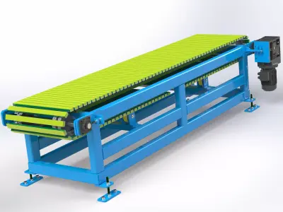 Pallet Conveyor 3D model