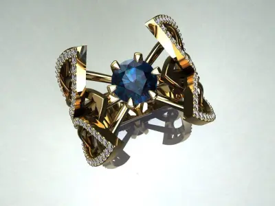 ring  jewelry  3D print model