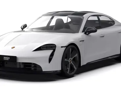 Porsche Taycan 3D model