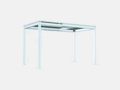 VANGSTA Extendable table 1 Low-poly 3D model