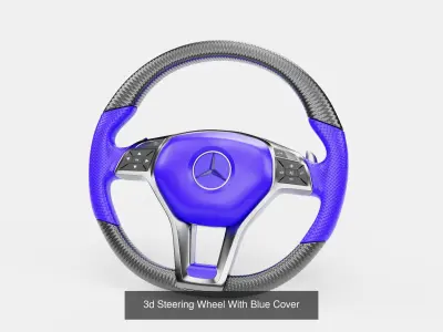 Steering Wheel Collection 3D Model Pack