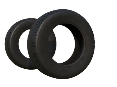 Tyre 215 65 R16 PBR 3D model