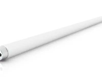 Fluorescent Fixture tube 3D model