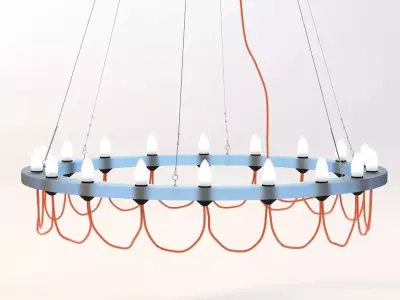 Centraal Museum Chandelier 3D model