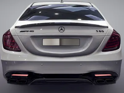 Mercedes-Benz s65 AMG V12 Low-poly 3D model