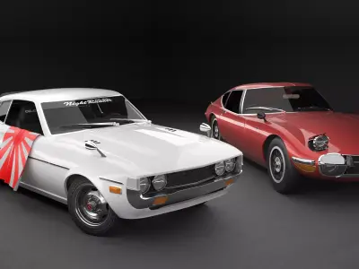 toyota pack 3D model