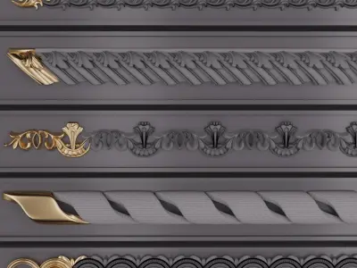 Trim Ornament 123 3D model