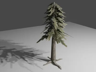 Tree Textured - Game Asset -  Arvore Low-poly 3D model