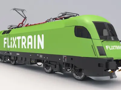 Siemens Taurus Flixtrain 3D model