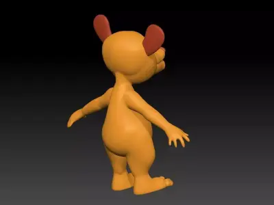 Baby Tiger 3d model 3D model