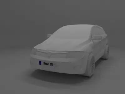 Proton Suprima S Low-poly 3D model