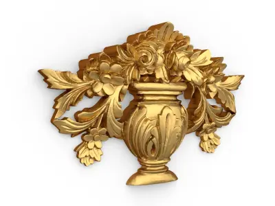 Classic decor ornament 81 3D model