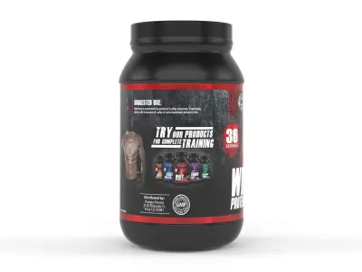 Protein Powder 3D model 194